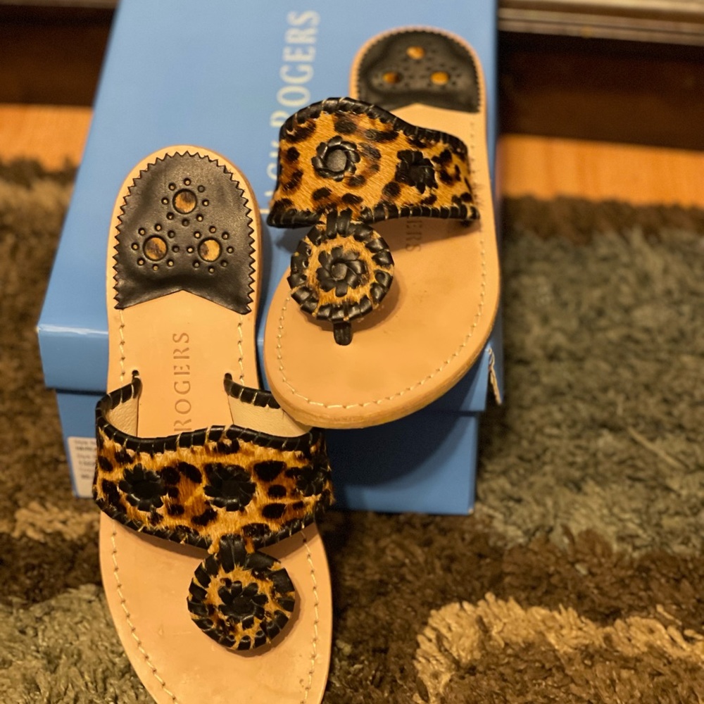 Leopard hair Jack Roger’s